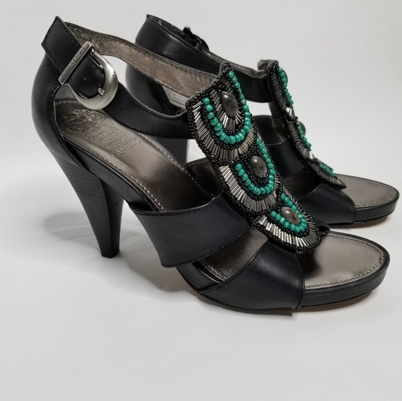 Vince Camuto Shoes - VINCE CAMUTO Orlando Beaded Sandals Size 10